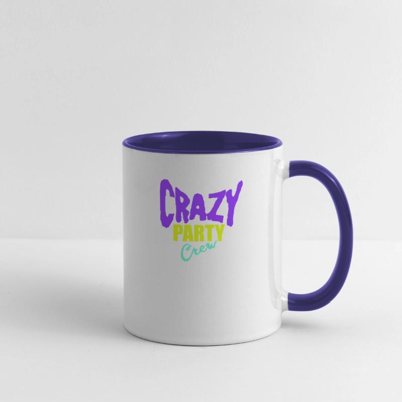 Crazy Party Crew Weird Insane Mad Fun Team Friends