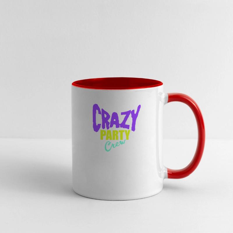 Crazy Party Crew Weird Insane Mad Fun Team Friends