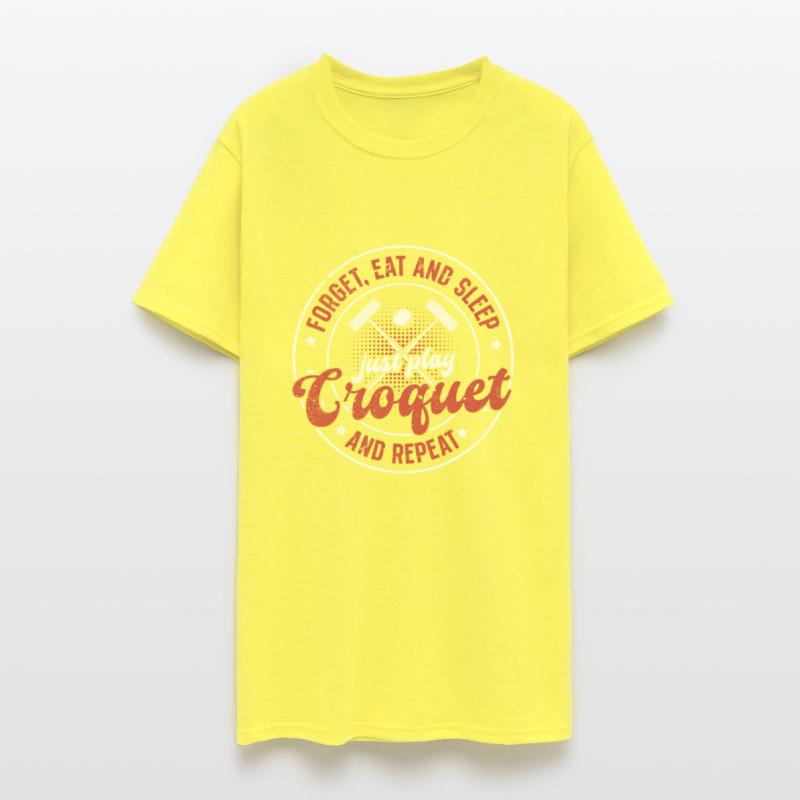 Croquet Game - Forget eat and sleep just play Croq