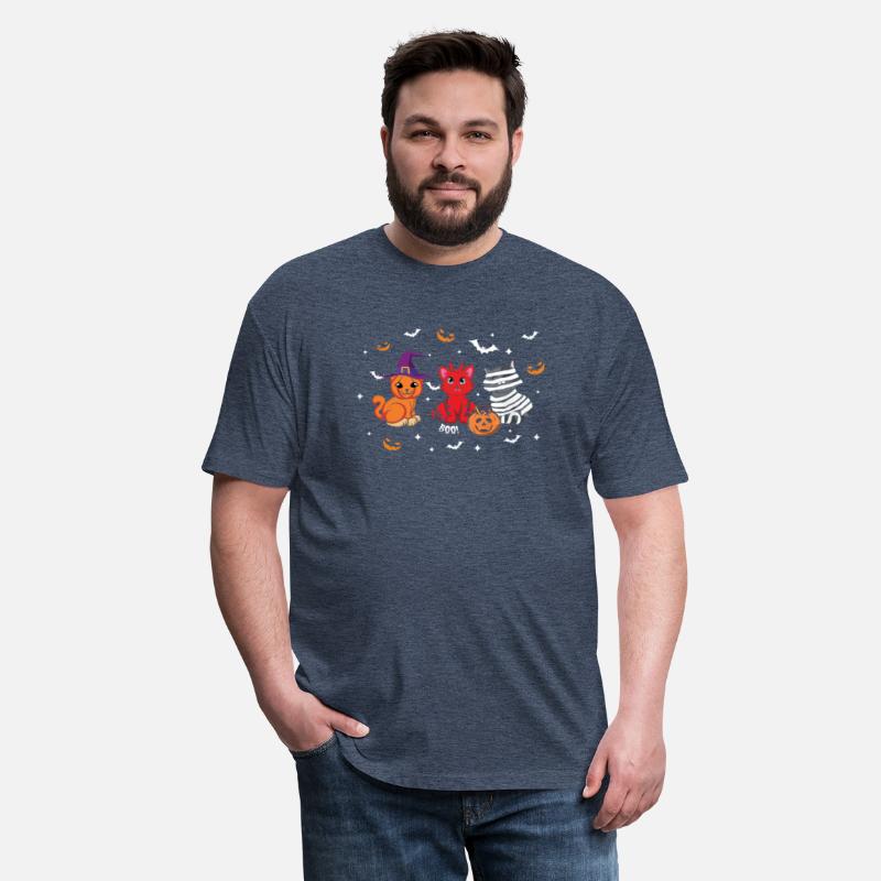 Cute Cats Kitten Funny Lazy Creepy Halloween