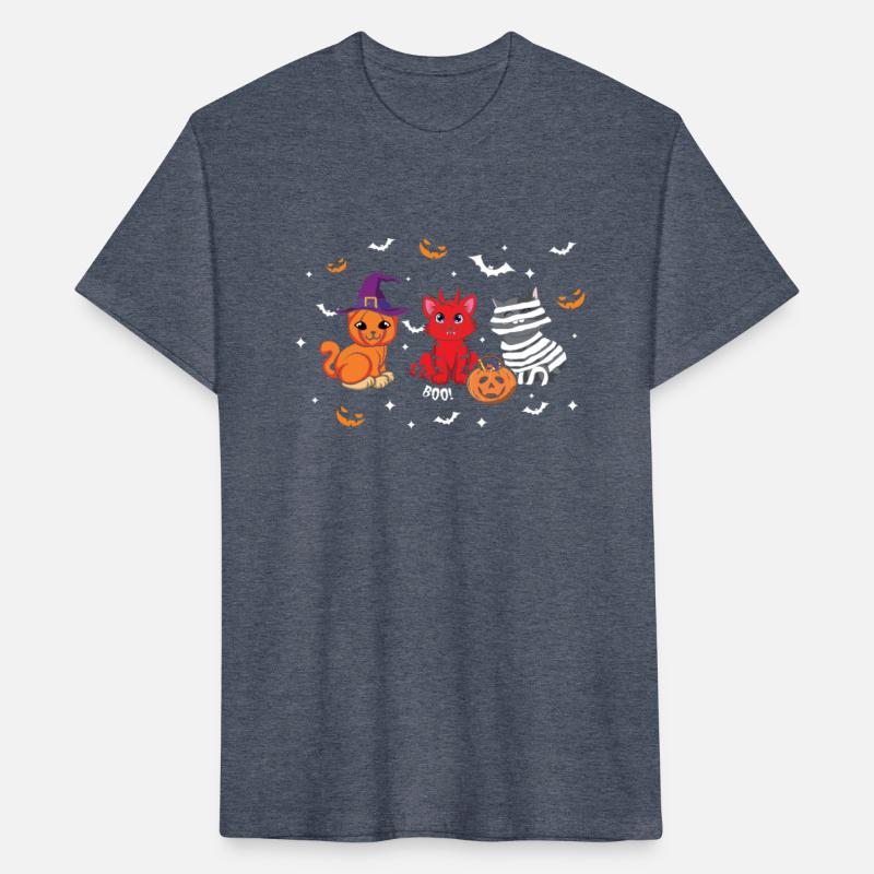 Cute Cats Kitten Funny Lazy Creepy Halloween