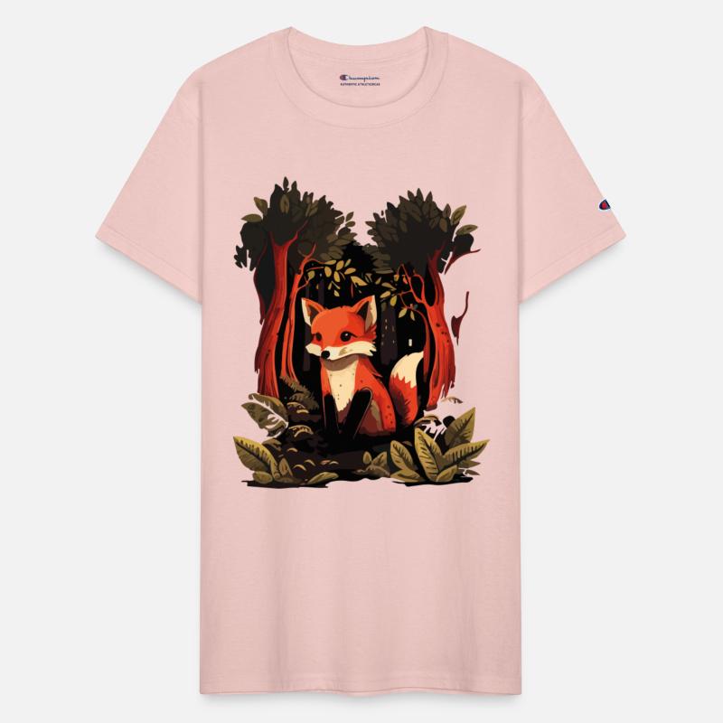 cute fox in the forest