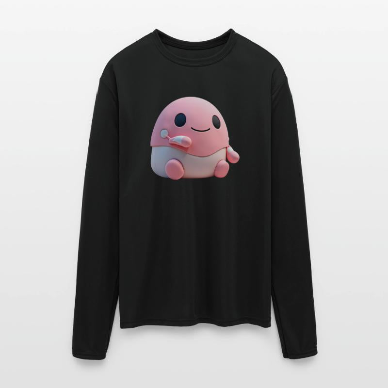 Cute Pink Blush Dino Plush Design