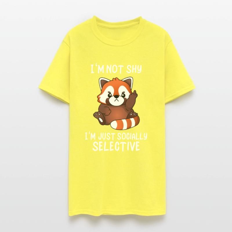 Cute Red Panda Socially Selective Irony