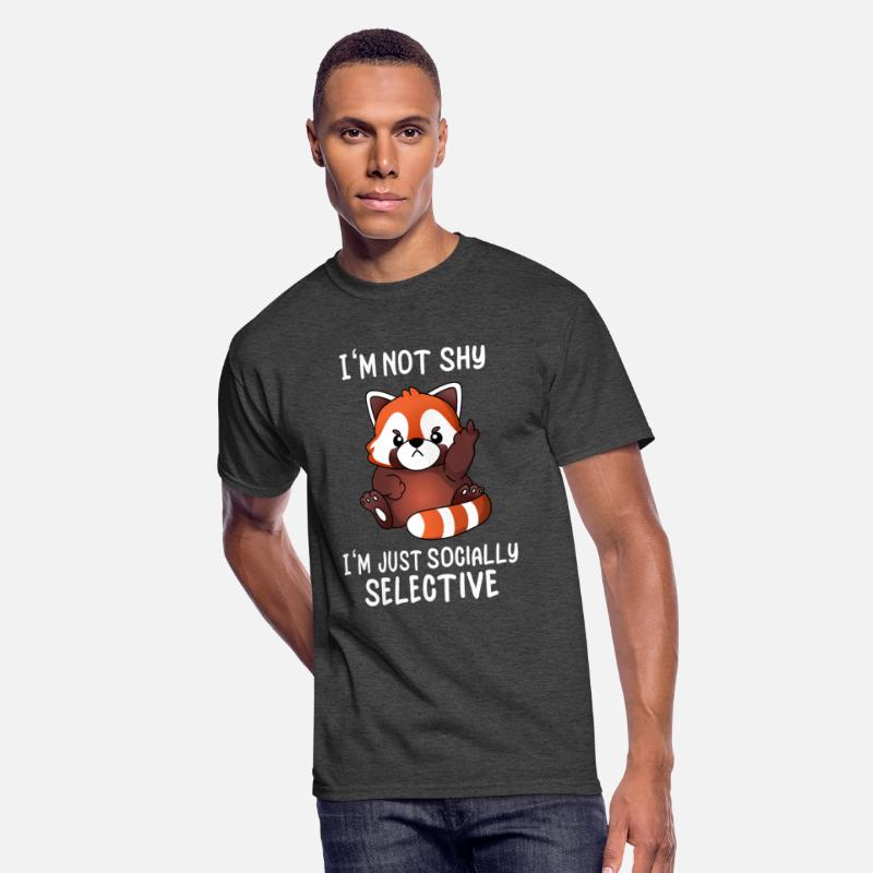 Cute Red Panda Socially Selective Irony