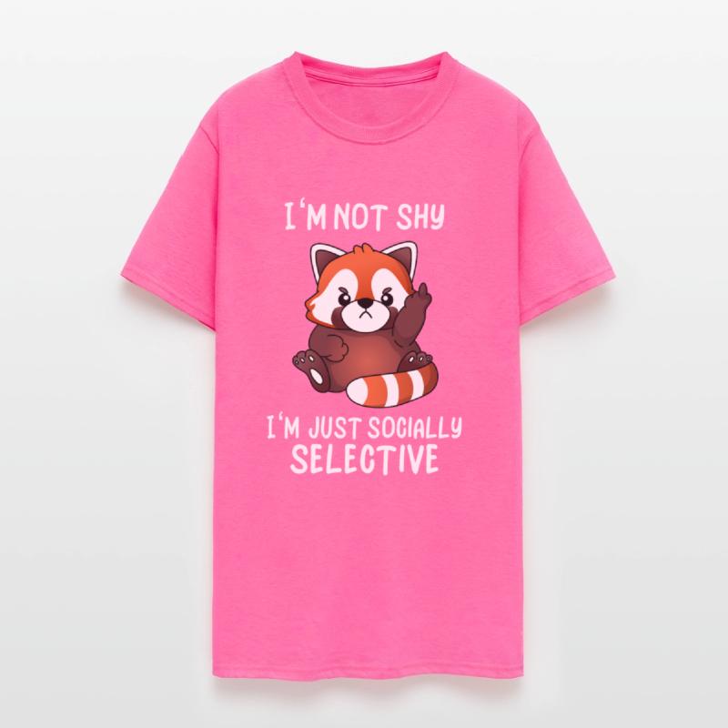 Cute Red Panda Socially Selective Irony