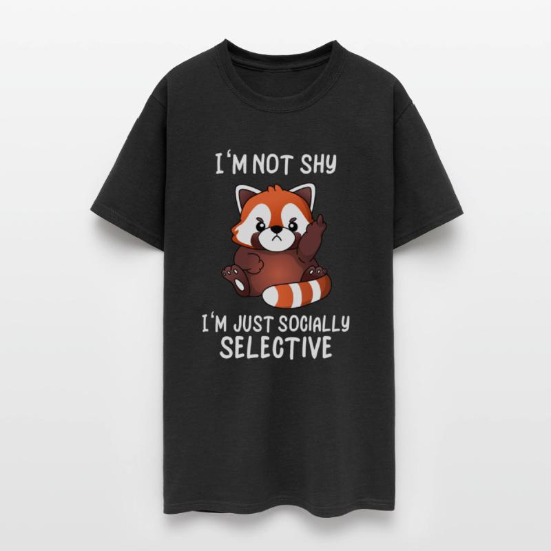 Cute Red Panda Socially Selective Irony