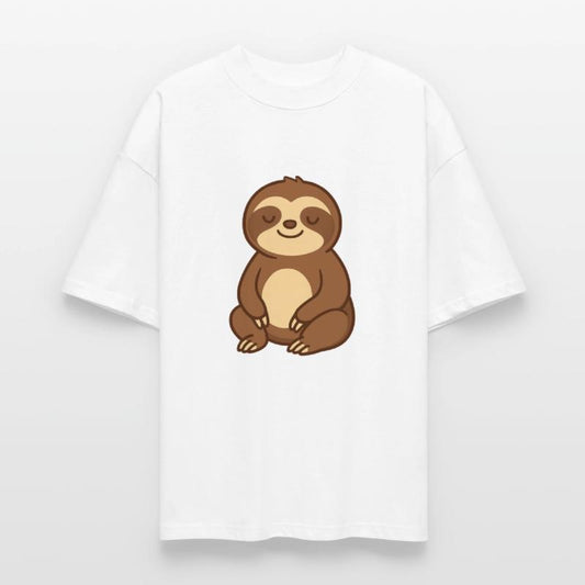 Cute Relaxed Sloth Cartoon
