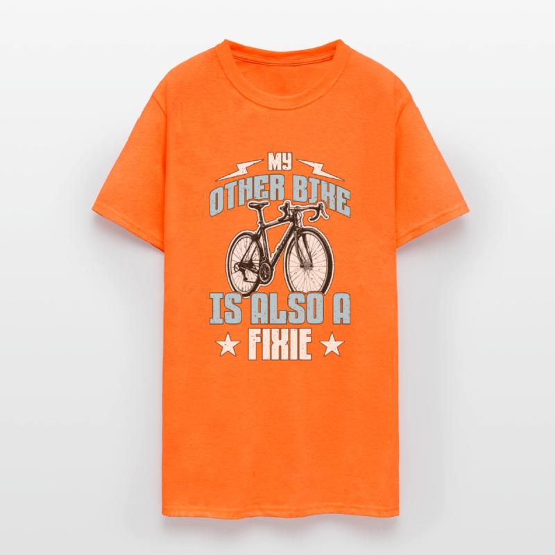 Cyclist My Other Bike Is Also A Fixie Road Bike