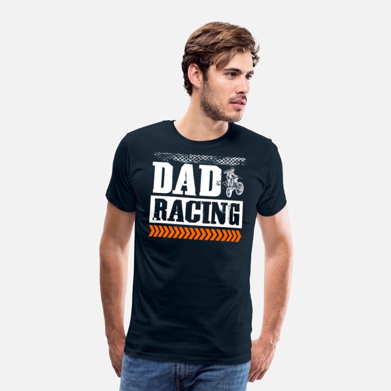 Dad Racing for Kid Dirt Bike Rider Dads