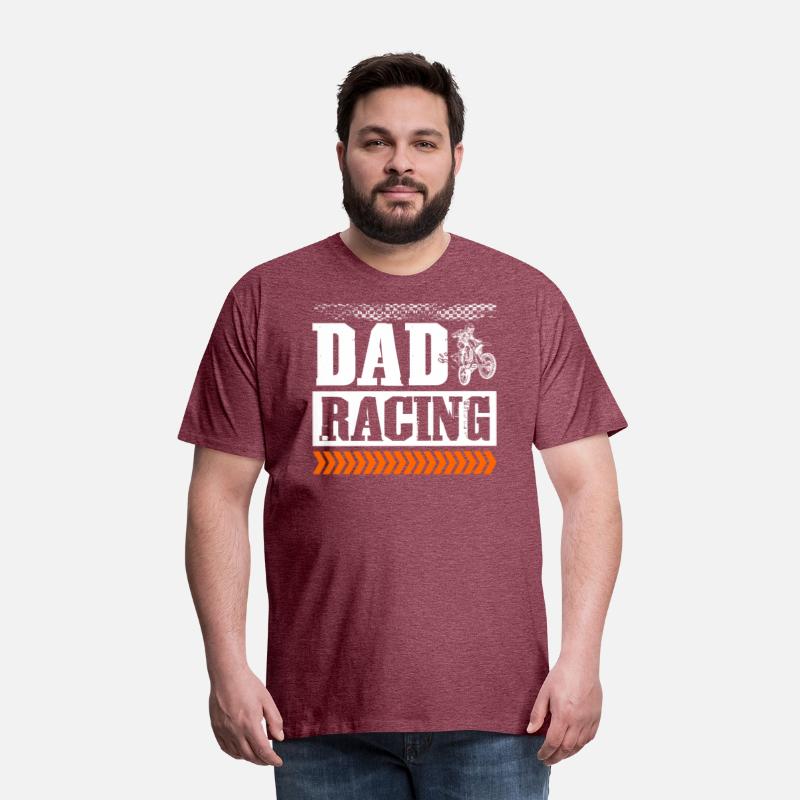 Dad Racing for Kid Dirt Bike Rider Dads