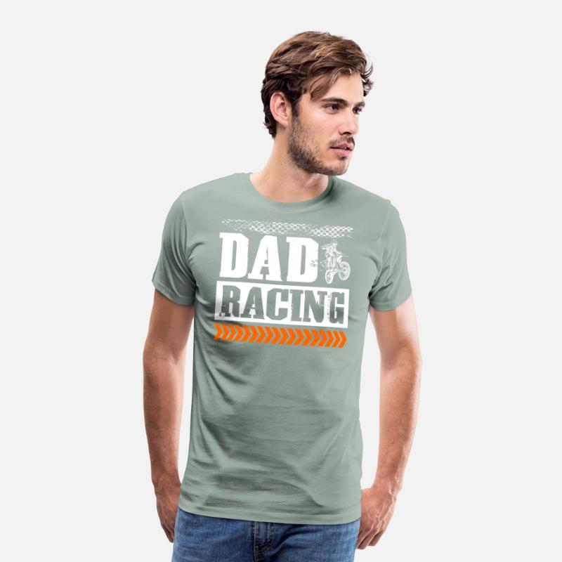 Dad Racing for Kid Dirt Bike Rider Dads