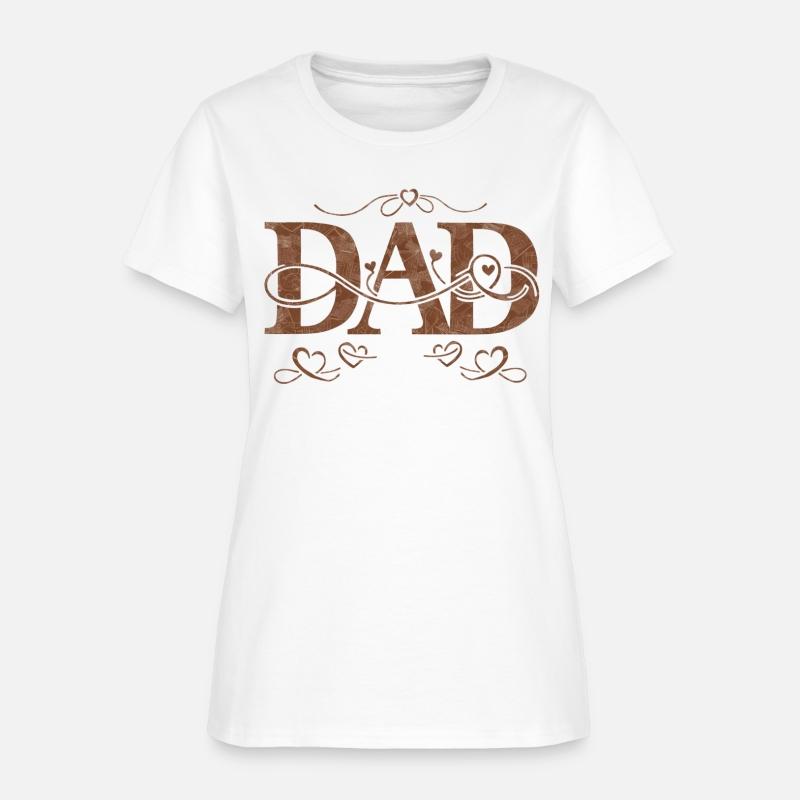 “DAD” with Heart Decorations
