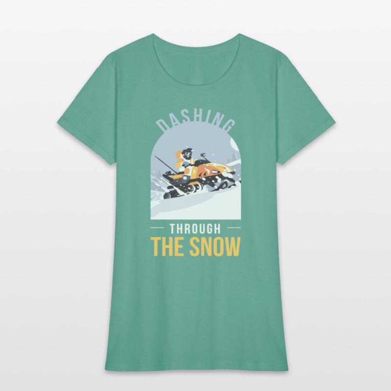 Dashing through the Snow Snowmobile