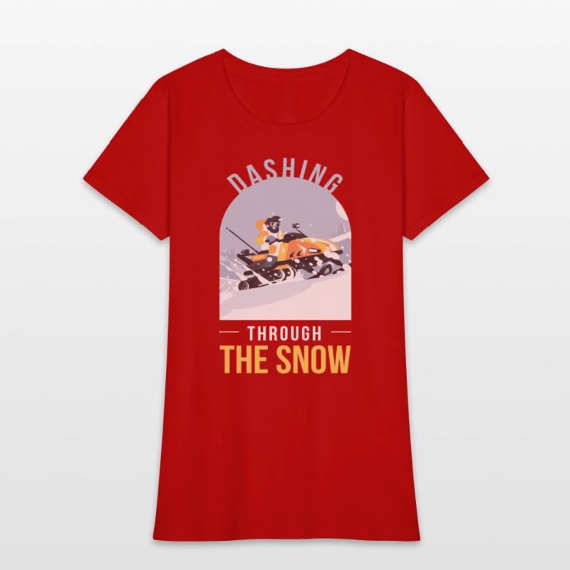 Dashing through the Snow Snowmobile