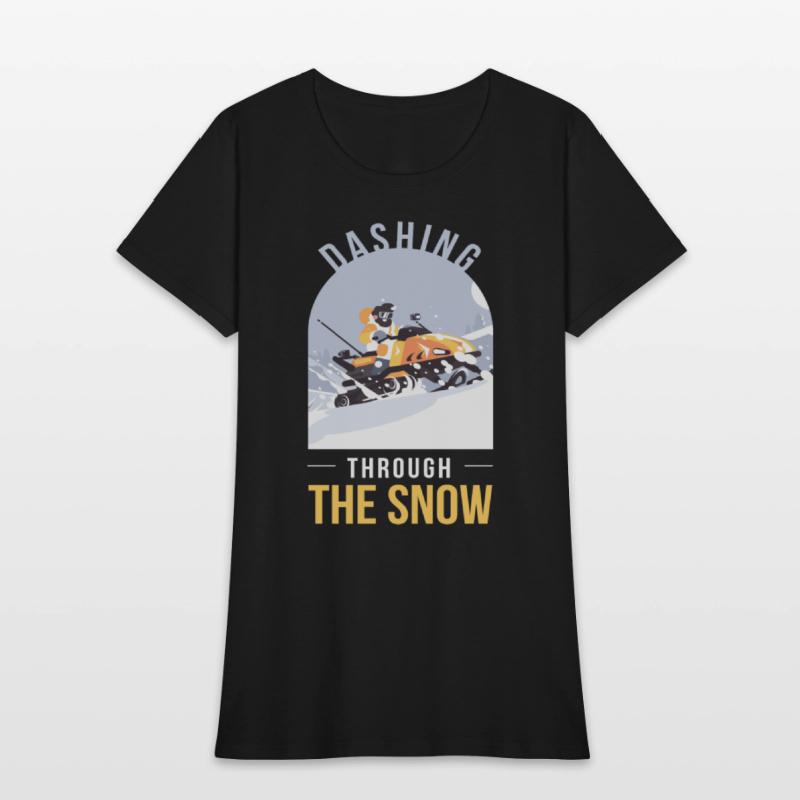 Dashing through the Snow Snowmobile