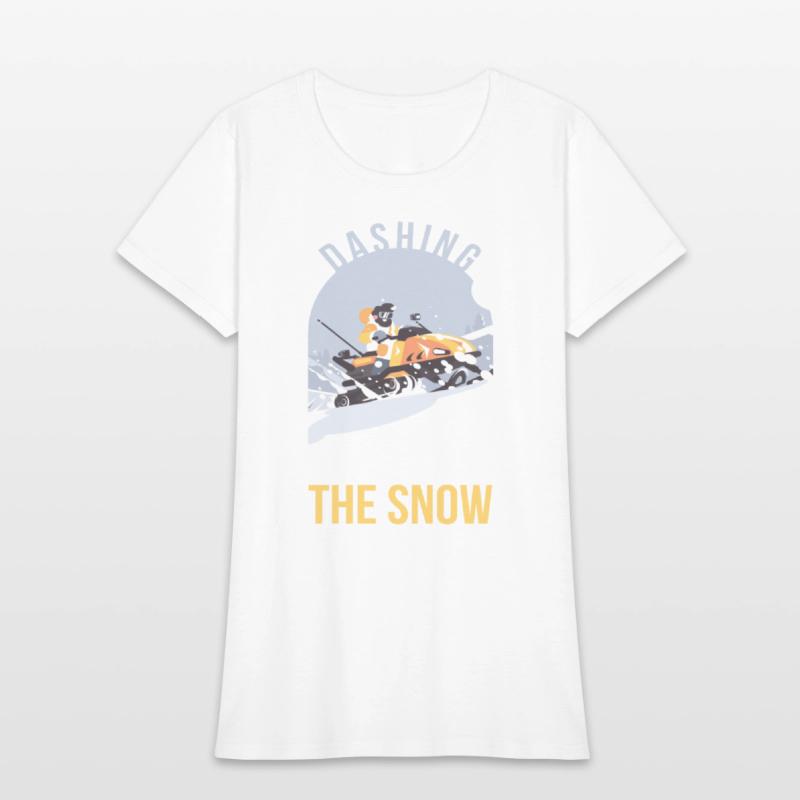 Dashing through the Snow Snowmobile