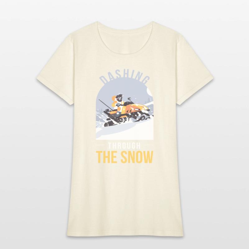 Dashing through the Snow Snowmobile