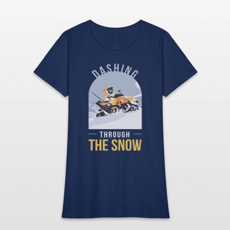 Dashing through the Snow Snowmobile