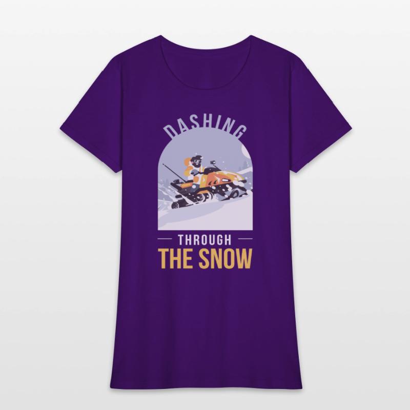 Dashing through the Snow Snowmobile