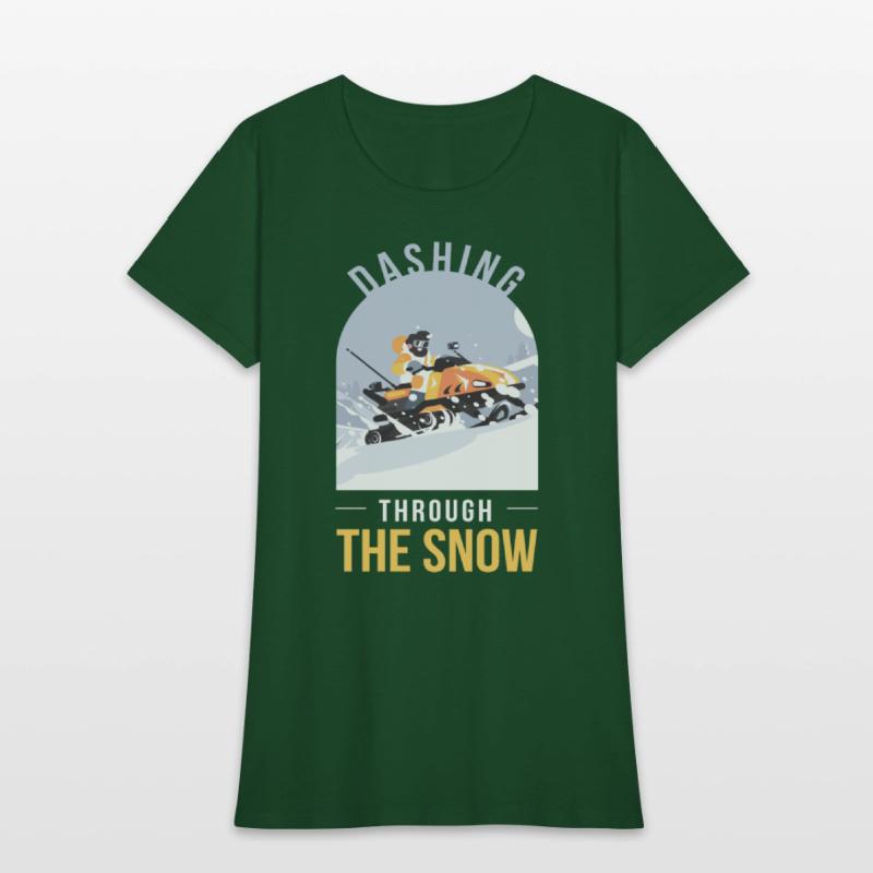 Dashing through the Snow Snowmobile