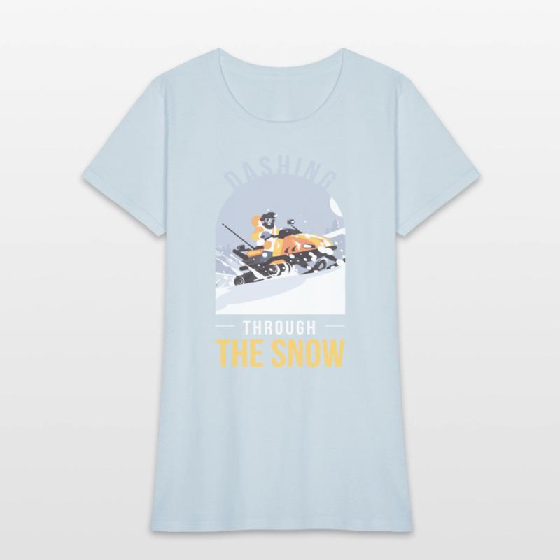 Dashing through the Snow Snowmobile
