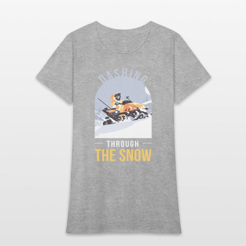 Dashing through the Snow Snowmobile