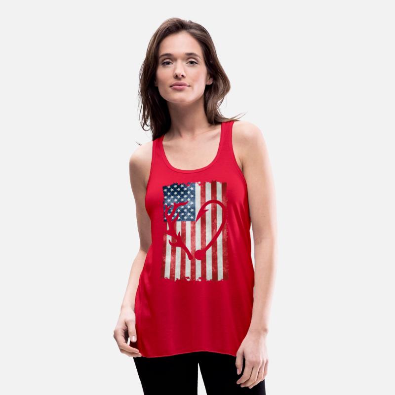Deer Hunting American Flag T-Shirts