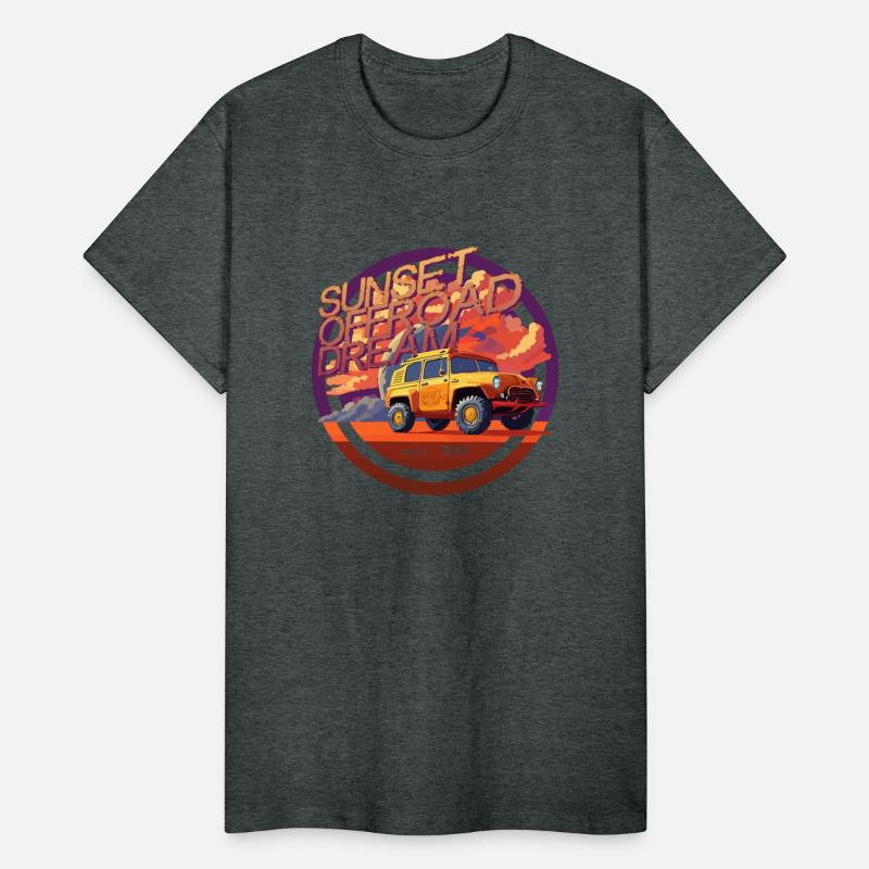 Desert Car Sunset Offroad Dream 5000 - DIGITAL