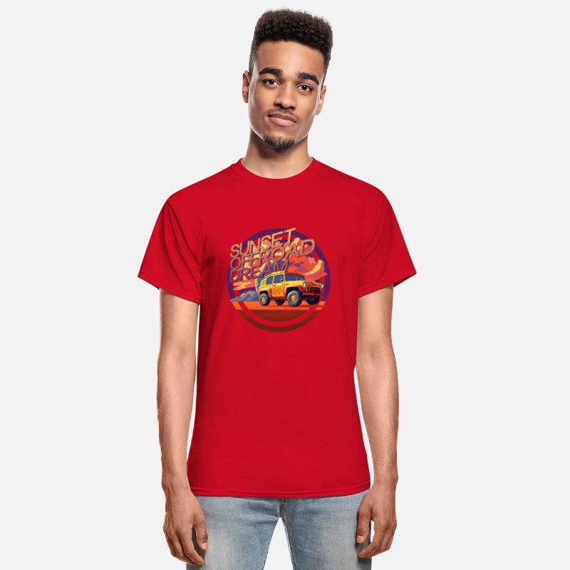 Desert Car Sunset Offroad Dream 5000 - DIGITAL