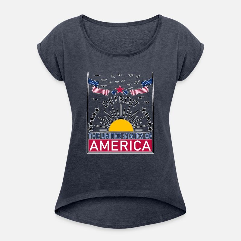 Detroit sunrise symbol, United States of America