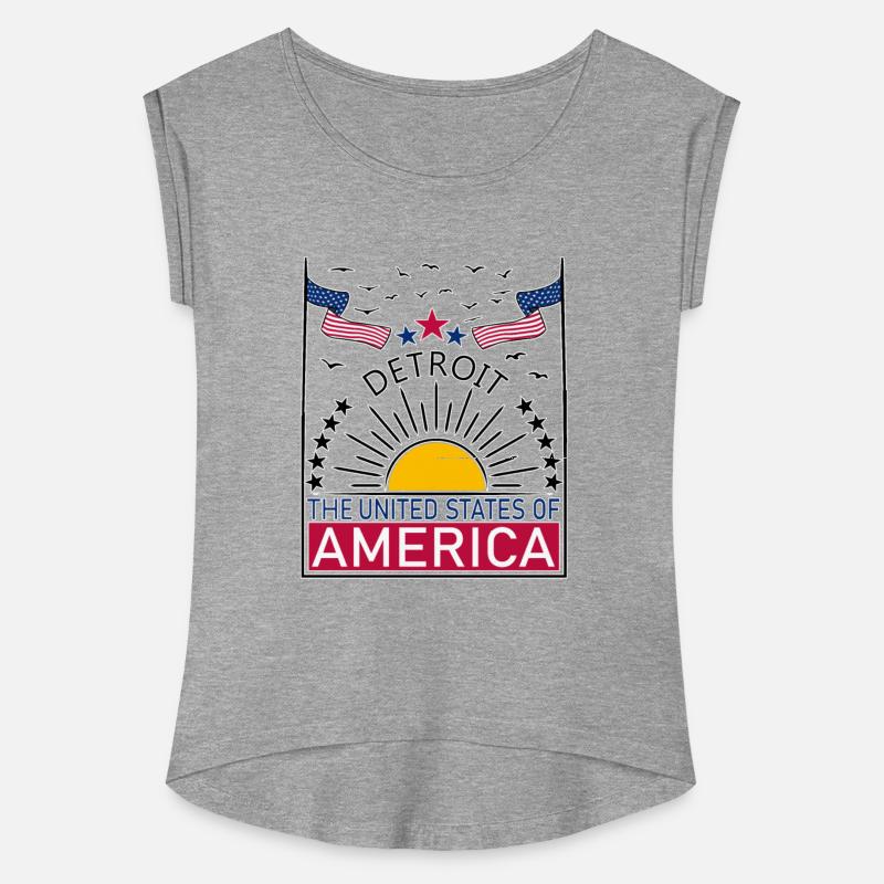 Detroit sunrise symbol, United States of America