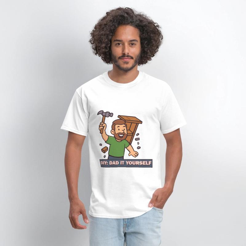 DIY Dad Shirt – “Dad It Yourself” Funny Fix-It Tee