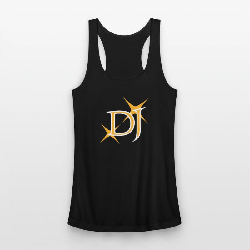 DJ Deejay Star Dance Club Disco Music Party Logo