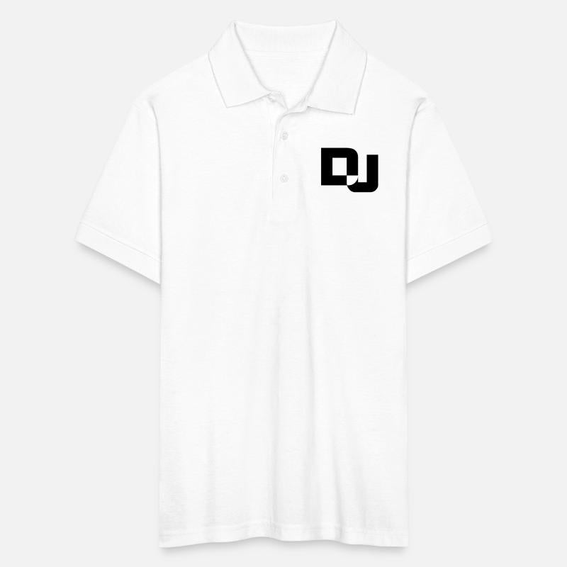 DJ letters party music text logo lettering symbol