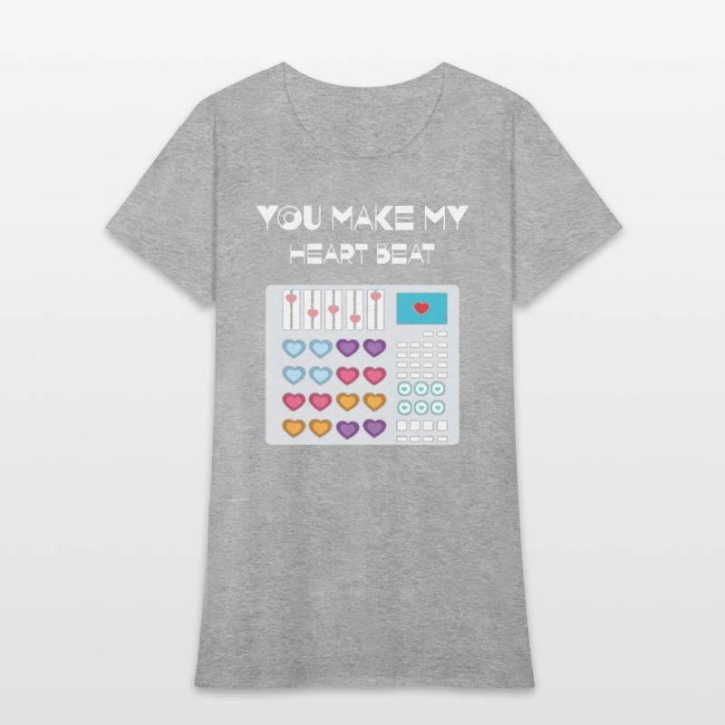 DJ Rave Techno Music Hearts Day Valentines