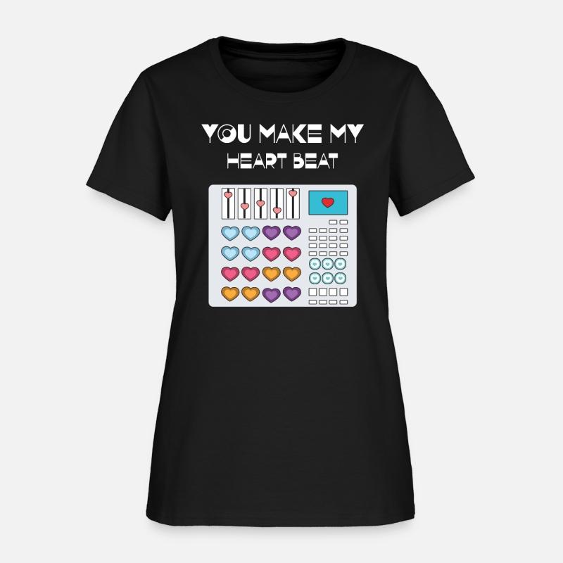 DJ Rave Techno Music Hearts Day Valentines