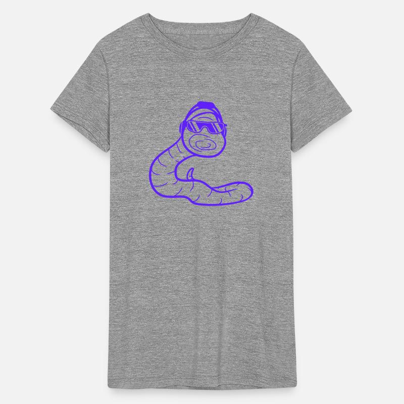 DJ Worm Party Animal Club Music Caterpillar Snake