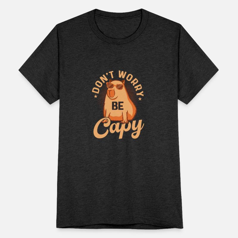 Don't Worry Be Capy Capybara Rodent Mammal