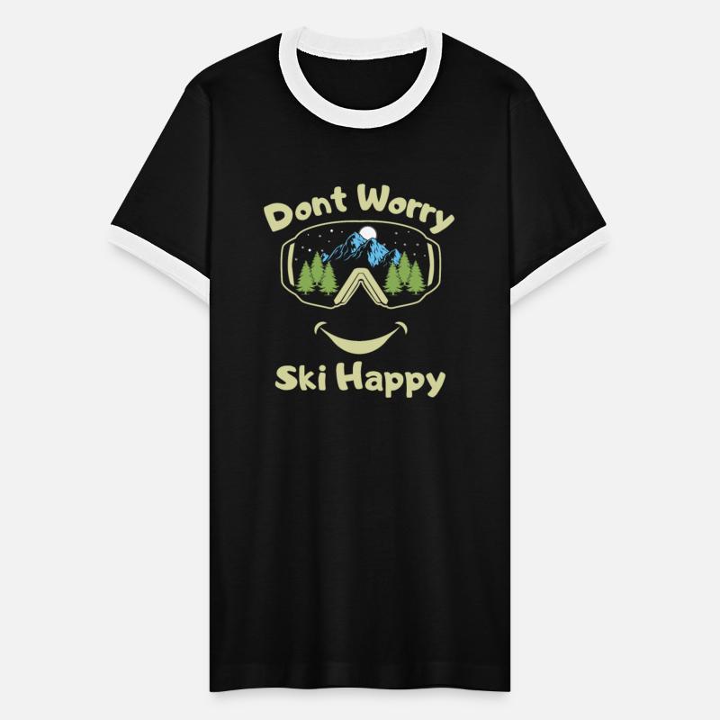 Don't Worry Ski Makes Happy Winter Celebration