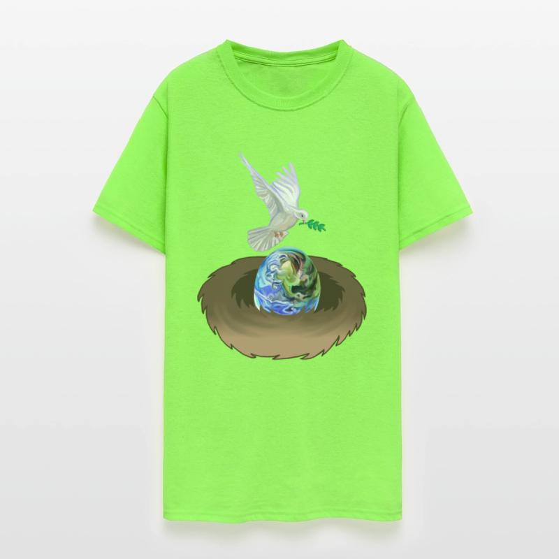 Dove Hatching World Peace Nest