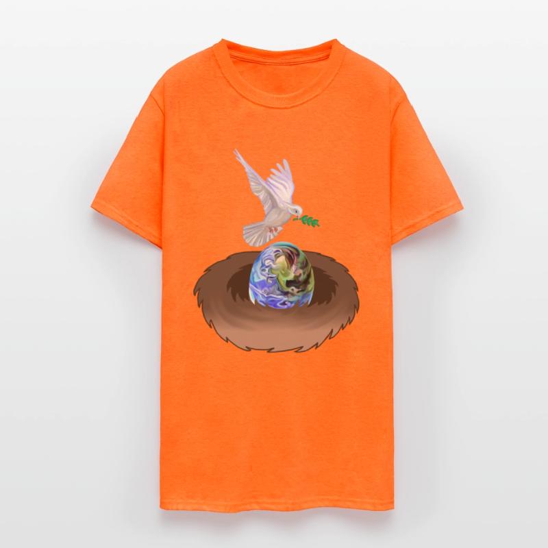 Dove Hatching World Peace Nest