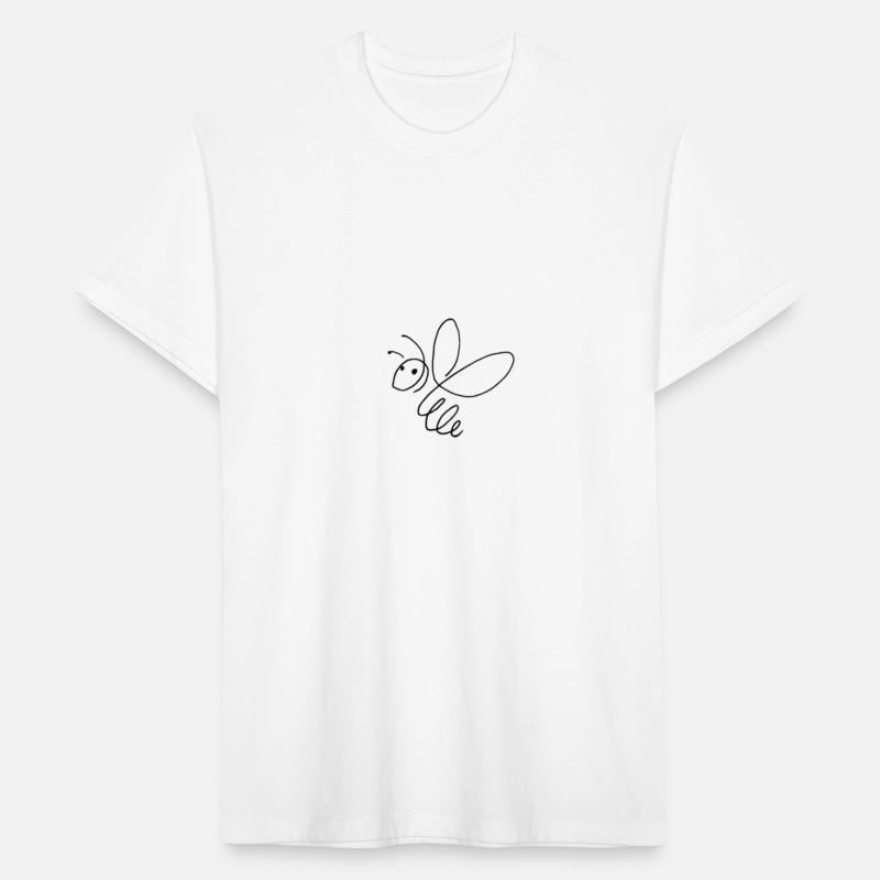 draw a cute little bee with line art