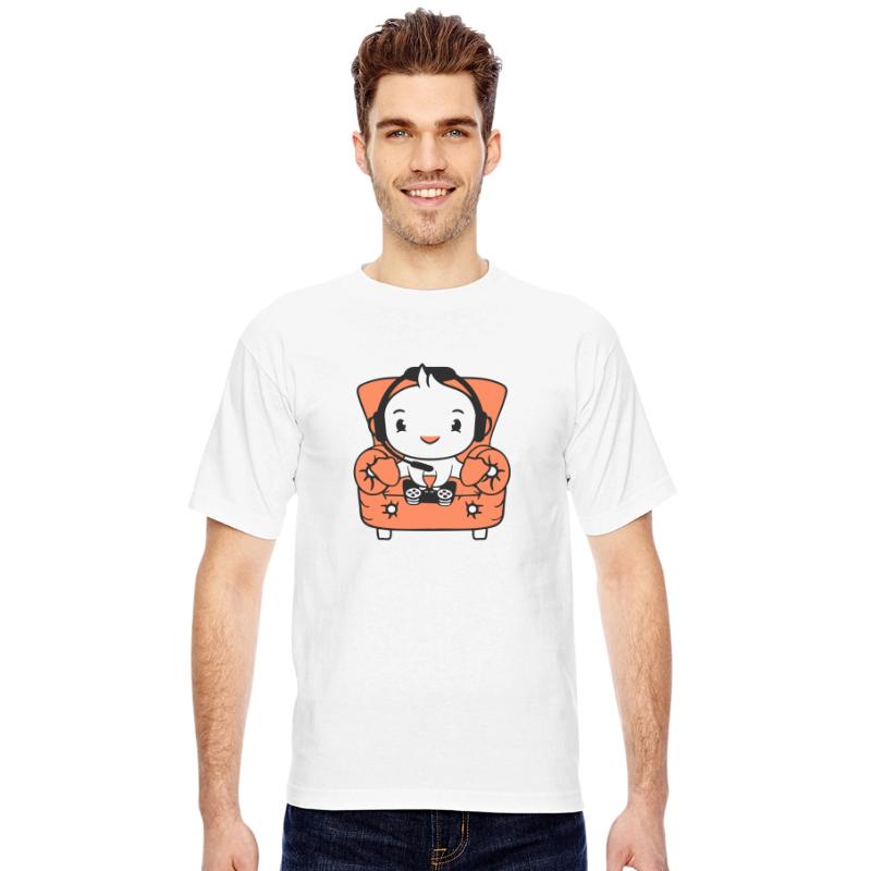 Duck gamer gaming controller headset armchair cute