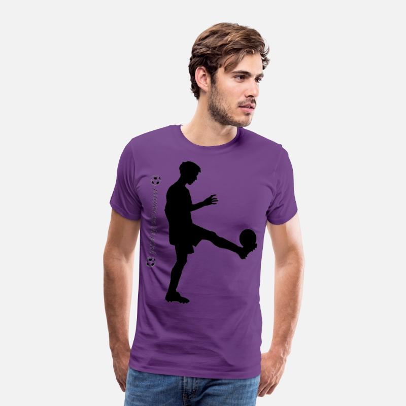 Dynamic Soccer Silhouette