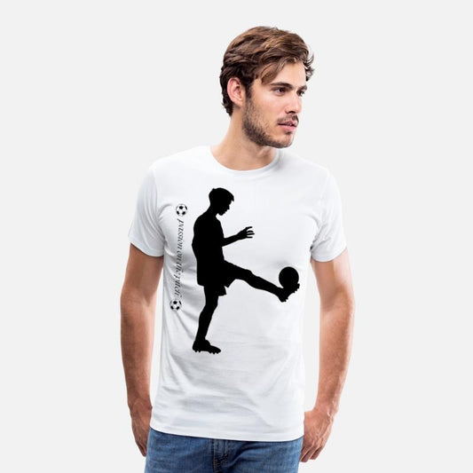 Dynamic Soccer Silhouette