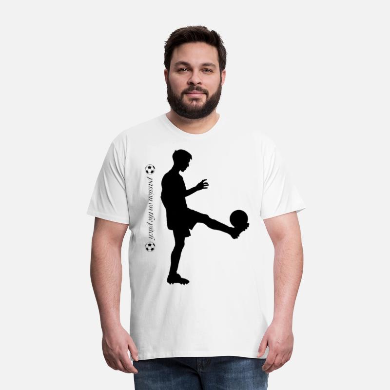 Dynamic Soccer Silhouette