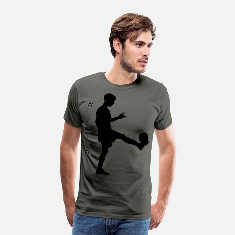 Dynamic Soccer Silhouette