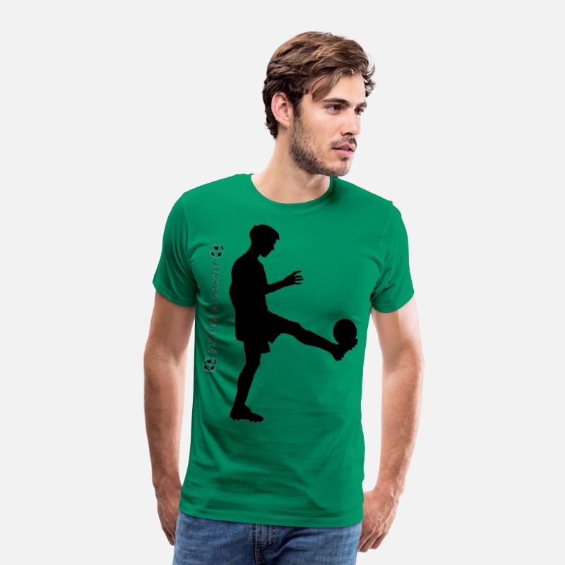 Dynamic Soccer Silhouette