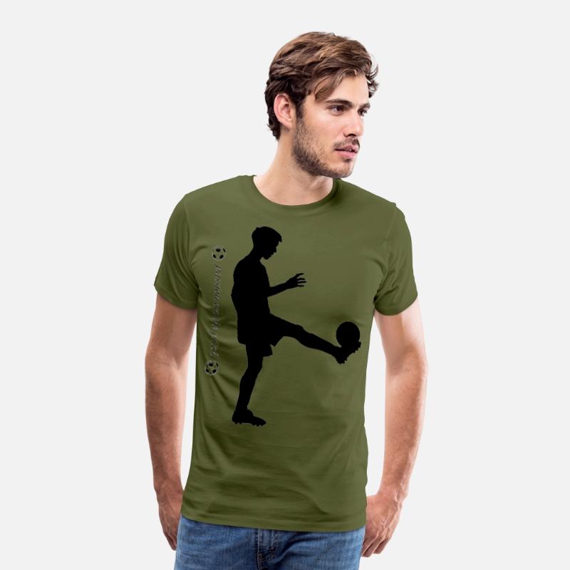 Dynamic Soccer Silhouette